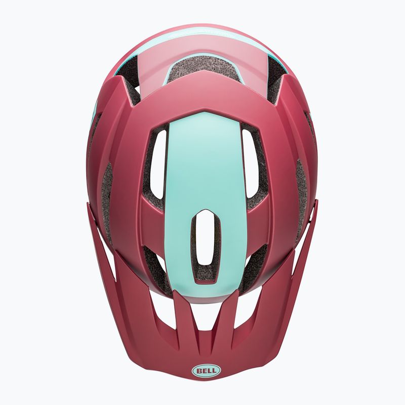 Kask rowerowy Bell 4Forty Air Integrated MIPS matte brick/red ocean 4