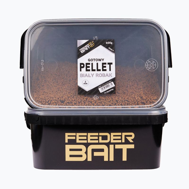 Pellet do metody Feeder Bait Biały Robak Ready 2 mm 600 g