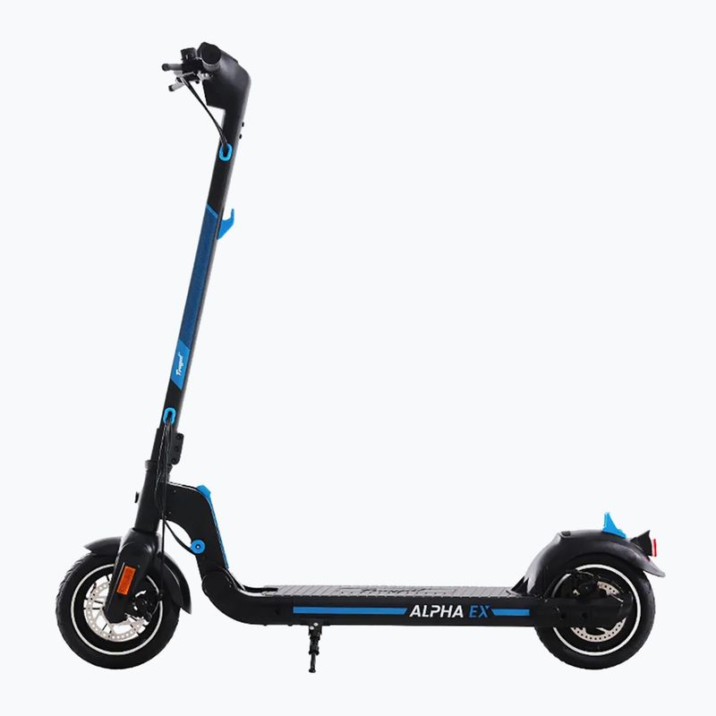 Hulajnoga elektryczna Frugal Alpha Ex czarna/niebieska 3