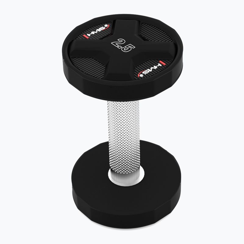 Hantel HMS HPC 1 szt. 2.5 kg black 3