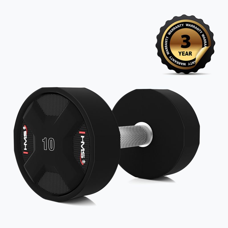 Hantel HMS HPC 1 szt. 10 kg black