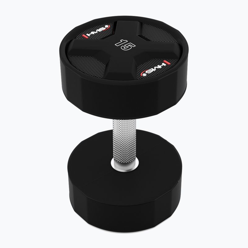 Hantel HMS HPC 1 szt. 15 kg black 3
