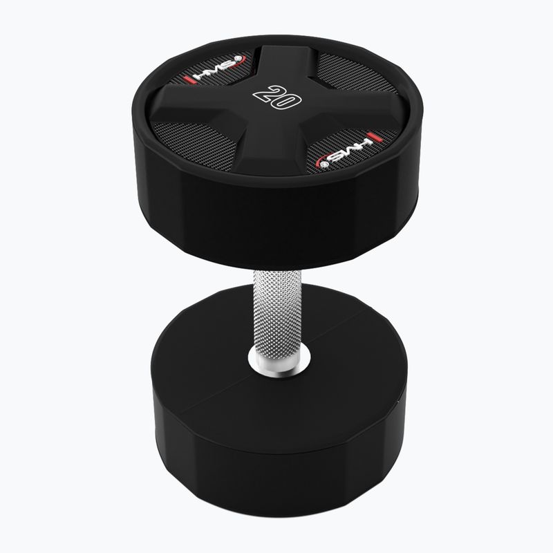 Hantel HMS HPC 1 szt. 20 kg black 3