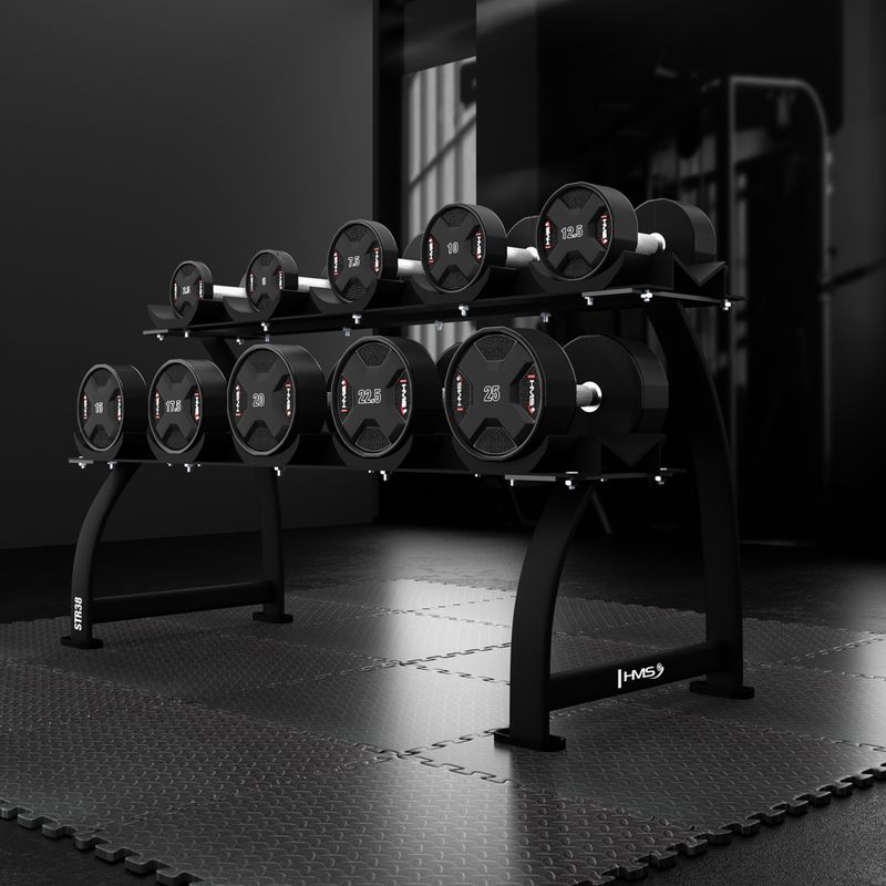Hantel HMS HPC 1 szt. 20 kg black 6