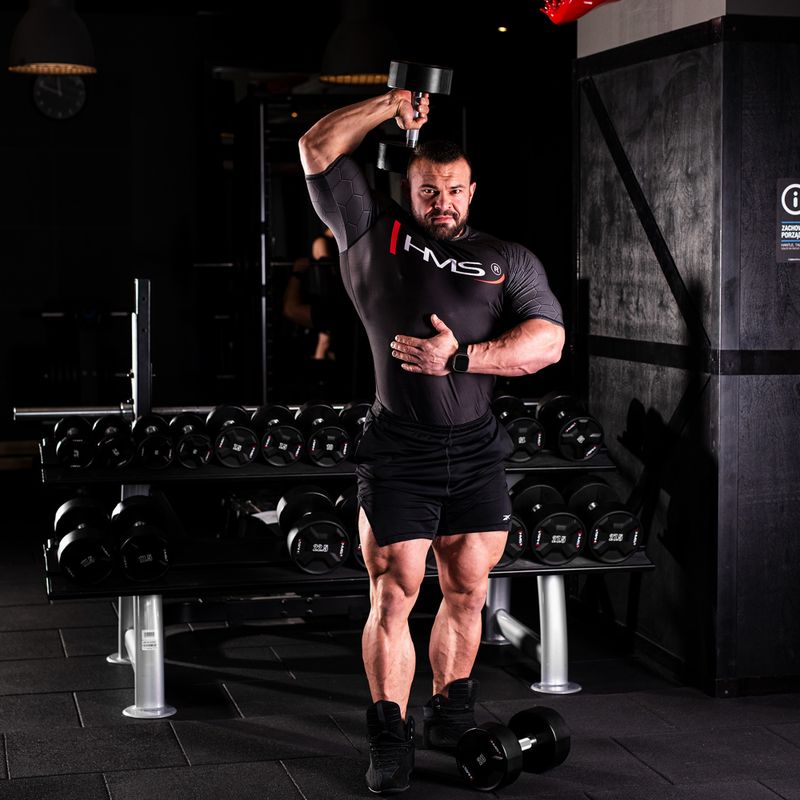 Hantel HMS HPC 1 szt. 20 kg black 9
