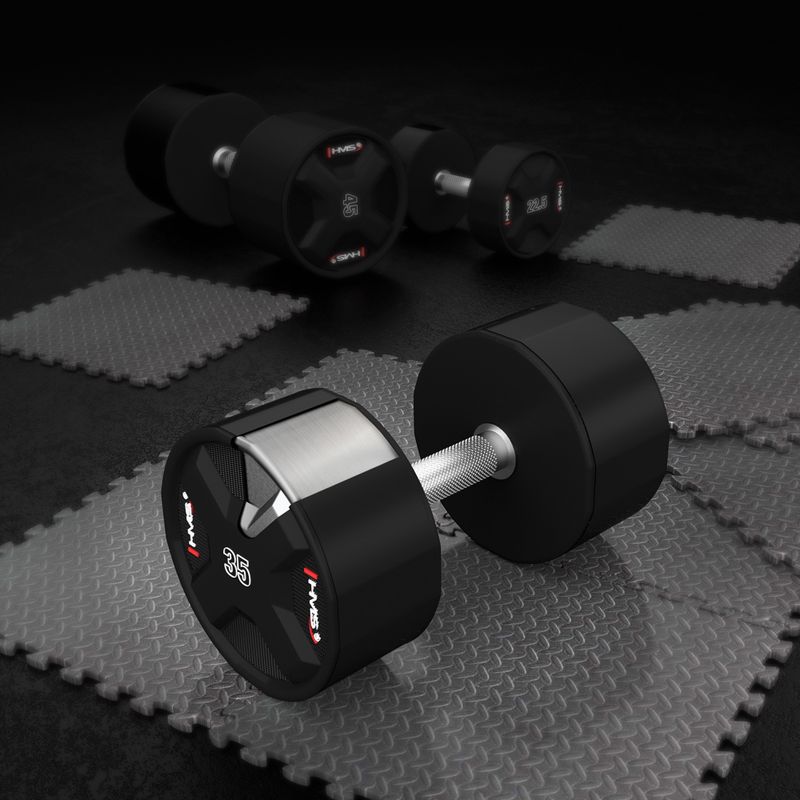 Hantel HMS HPC 1 szt. 30 kg black 5