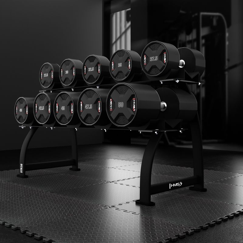 Hantel HMS HPC 1 szt. 45 kg black 6