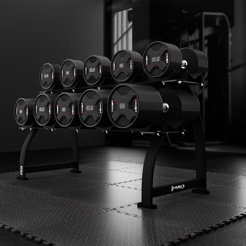 Hantel HMS HPC 1 szt. 50 kg black 6