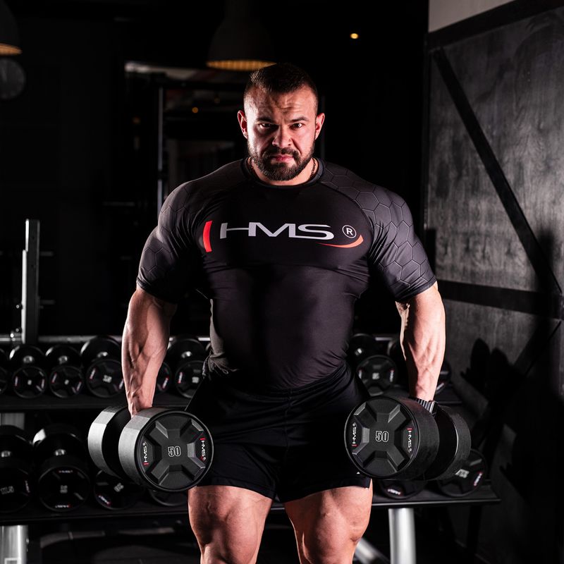 Hantel HMS HPC 1 szt. 50 kg black 8