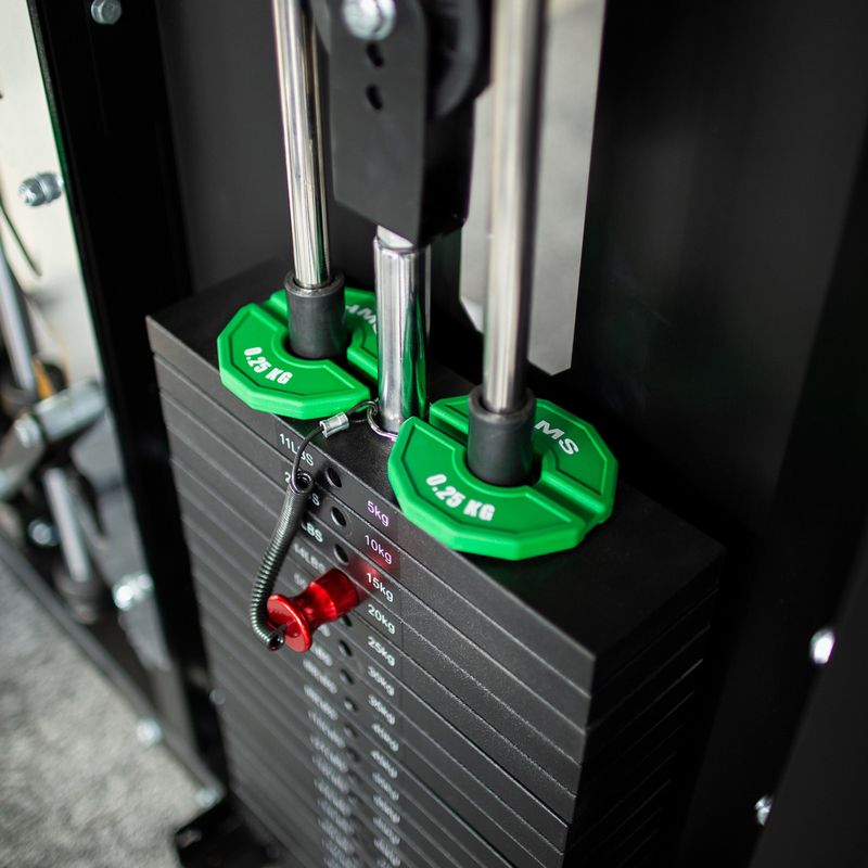 Obciążenie na sprzęt typu nakładka HMS TSN25 2 x 0,25 kg green 5