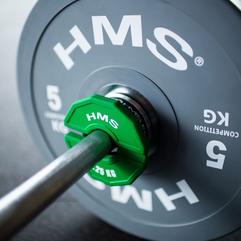 Obciążenie na sprzęt typu nakładka HMS TSN25 2 x 0,25 kg green 6