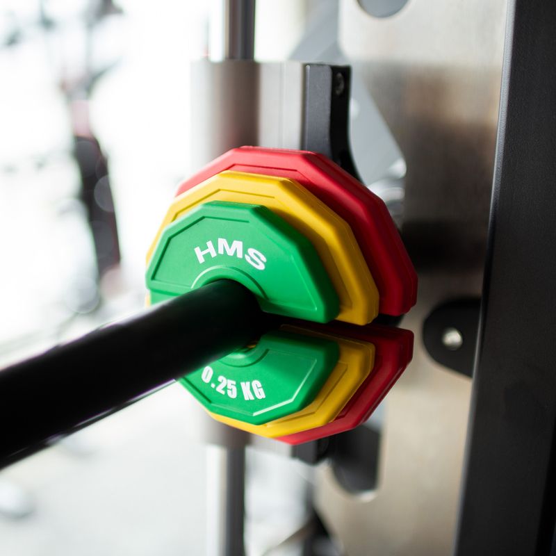 Obciążenie na sprzęt typu nakładka HMS TSN25 2 x 0,25 kg green 7