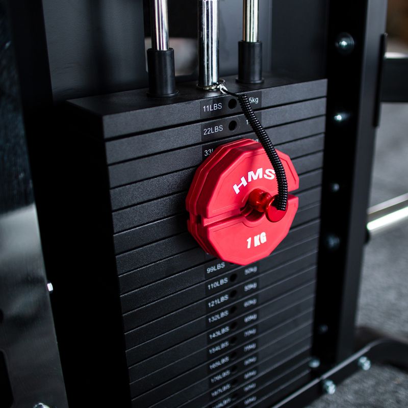 Obciążenie na sprzęt typu nakładka HMS TSN100 2 x 1 kg red 5