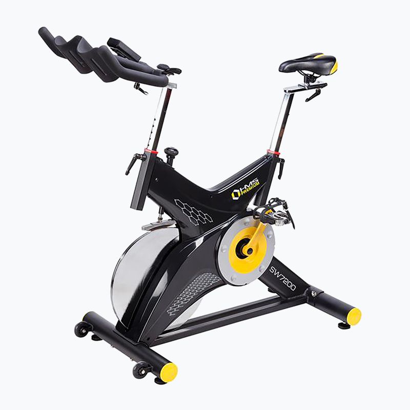 Rower spinningowy HMS SW7200 czarno-żółty 17-09-013