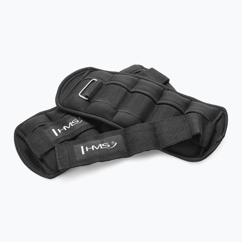 Obciążniki na kostki i nadgarstki HMS ONK01 0,5 kg 2 szt. black 4