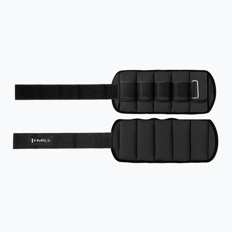 Obciążniki na kostki i nadgarstki HMS ONK01 2 x 0,5 kg black 5
