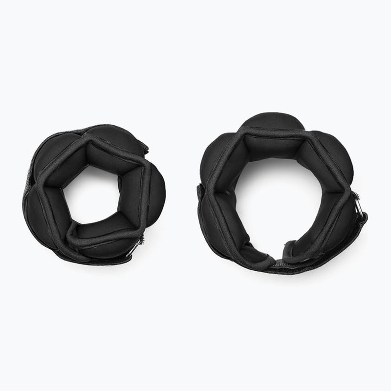 Obciążniki na kostki i nadgarstki HMS ONK03 1,5 kg 2 szt. black 2