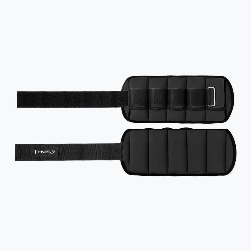 Obciążniki na kostki i nadgarstki HMS ONK03 1,5 kg 2 szt. black 5