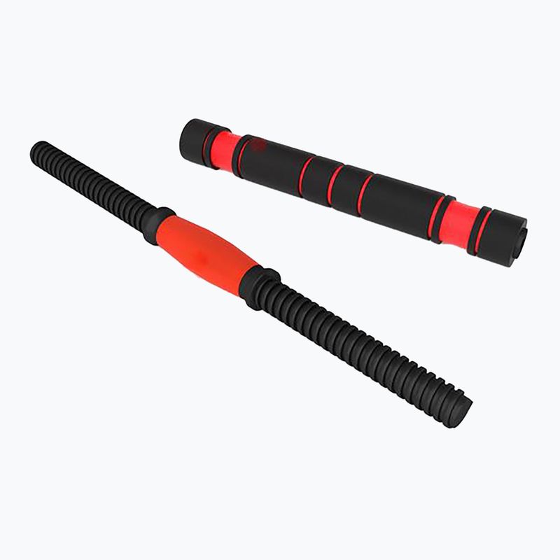 Zestaw ciężarów HMS SGN130 Pro Set 6W1 30 kg czarny/czerwony 3