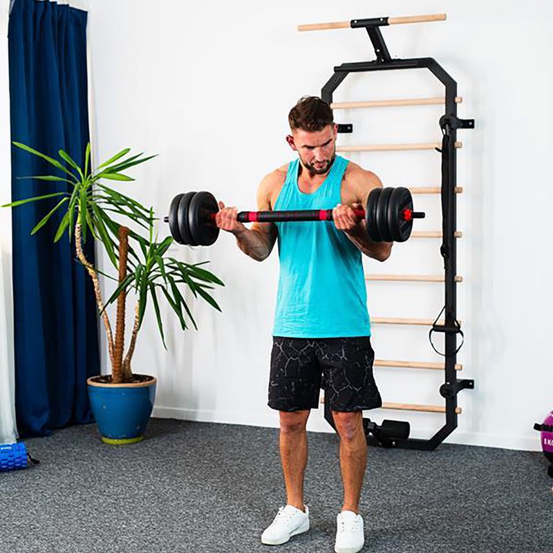 Zestaw ciężarów HMS SGN140 Pro Set 6w1 40 kg 5