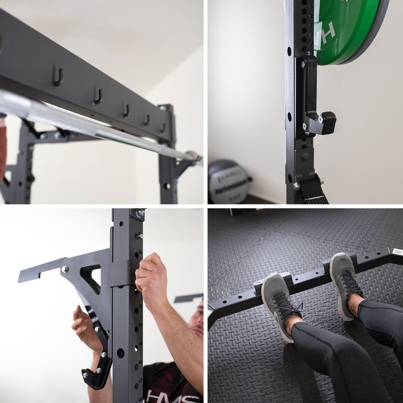 Klatka treningowa z wyposażeniem HMS KLT3110 Commercial silver 12