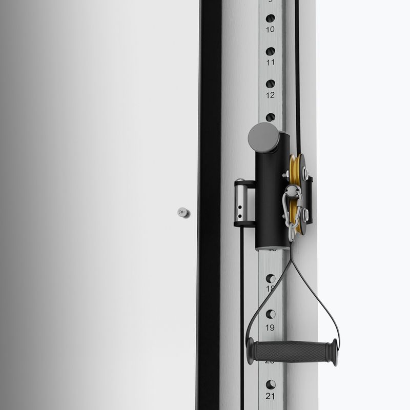 Brama treningowa przyścienna HMS BS302 Commercial silver 7