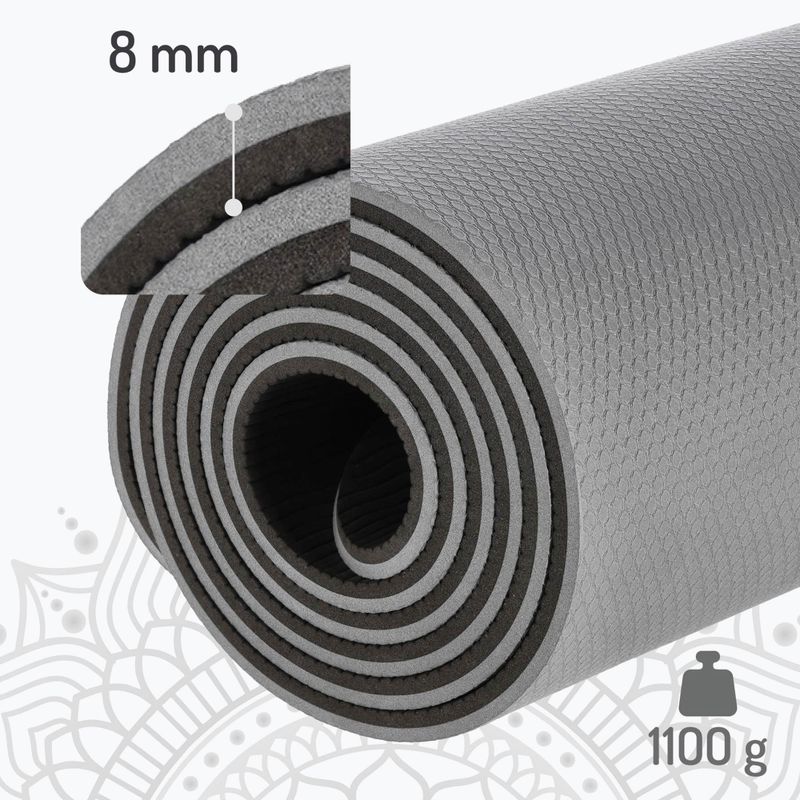 Mata do jogi HMS YM10 gray 3