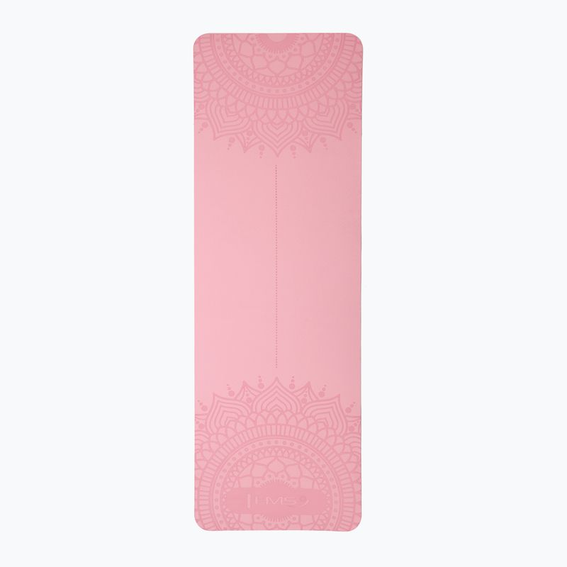Mata do jogi HMS YM10 light pink