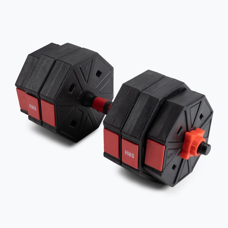 Zestaw sztangielka z wymiennym obciążeniem HMS Sgc20 21 kg 4