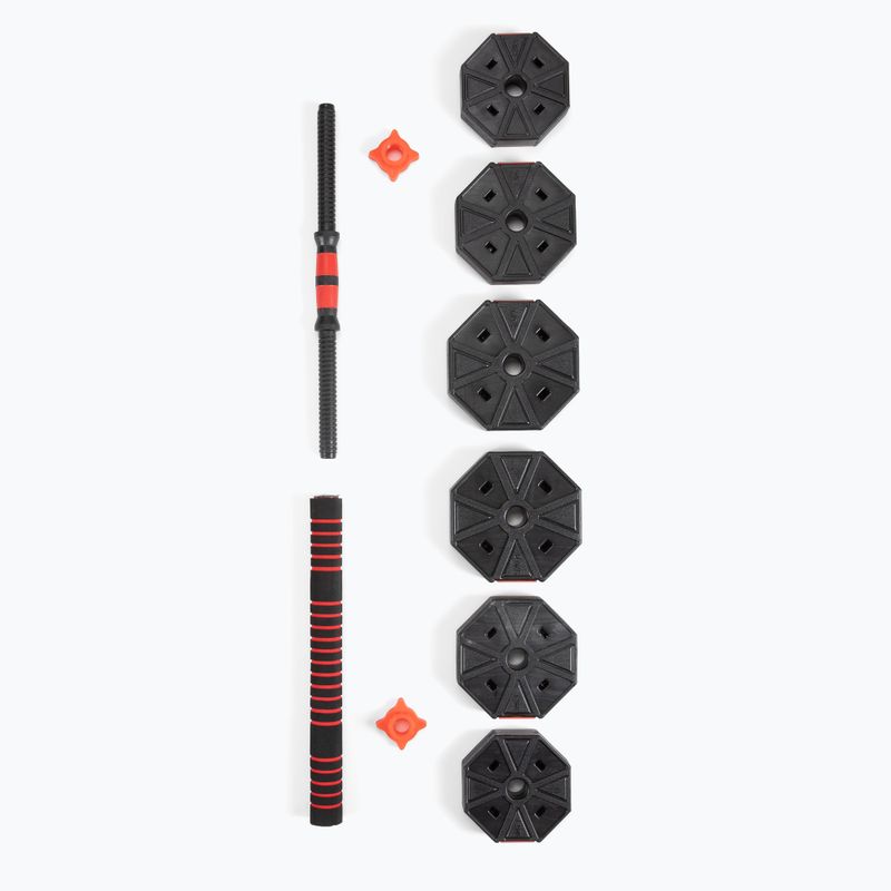 Zestaw sztangielka z wymiennym obciążeniem HMS Sgc20 21 kg 7