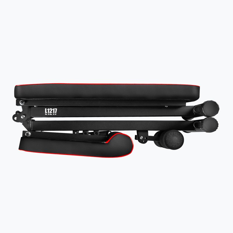 Ławka treningowa z linkami oporowymi HMS L1217 black 5