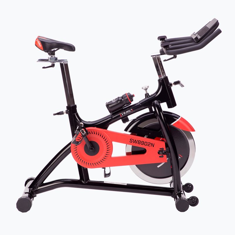 Rower spinningowy HMS Sw8902N czarno-czerwony 17-09-007 2