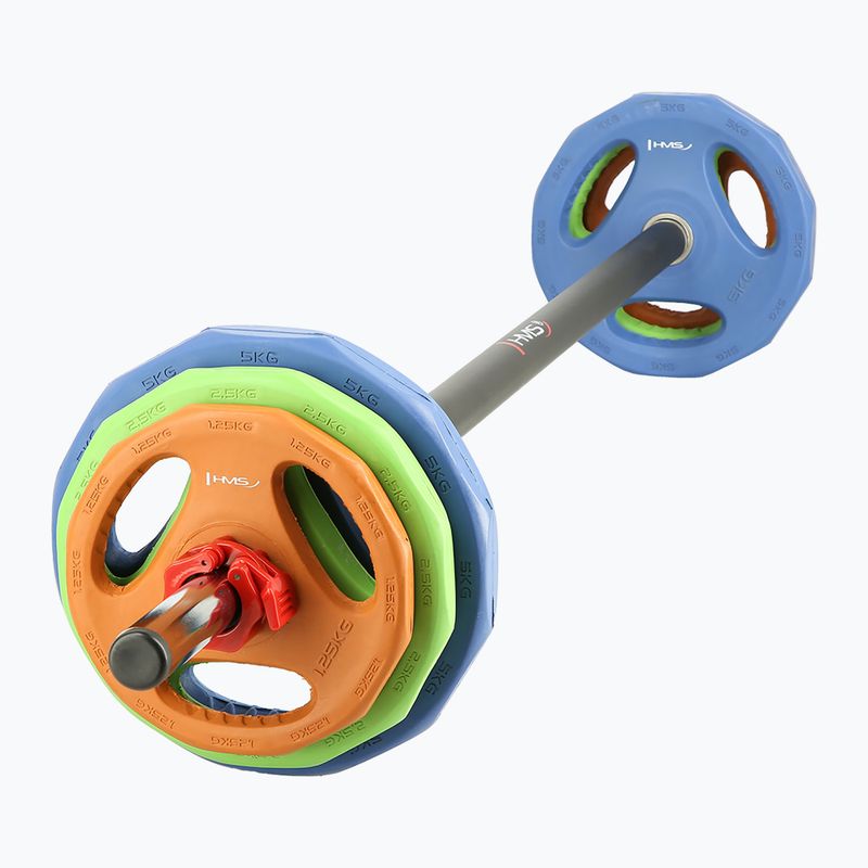 Sztanga z obciążeniem HMS SBP22 3