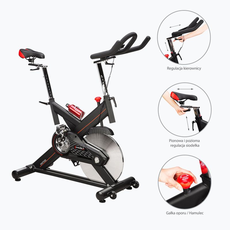 Rower spinningowy HMS Sw7150 17-09-015 6