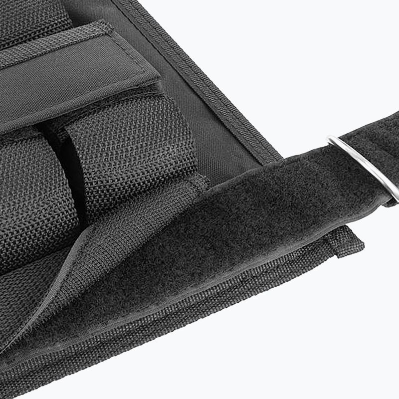 Kamizelka treningowa z obciążeniem HMS KTO16 16 kg czarna 7