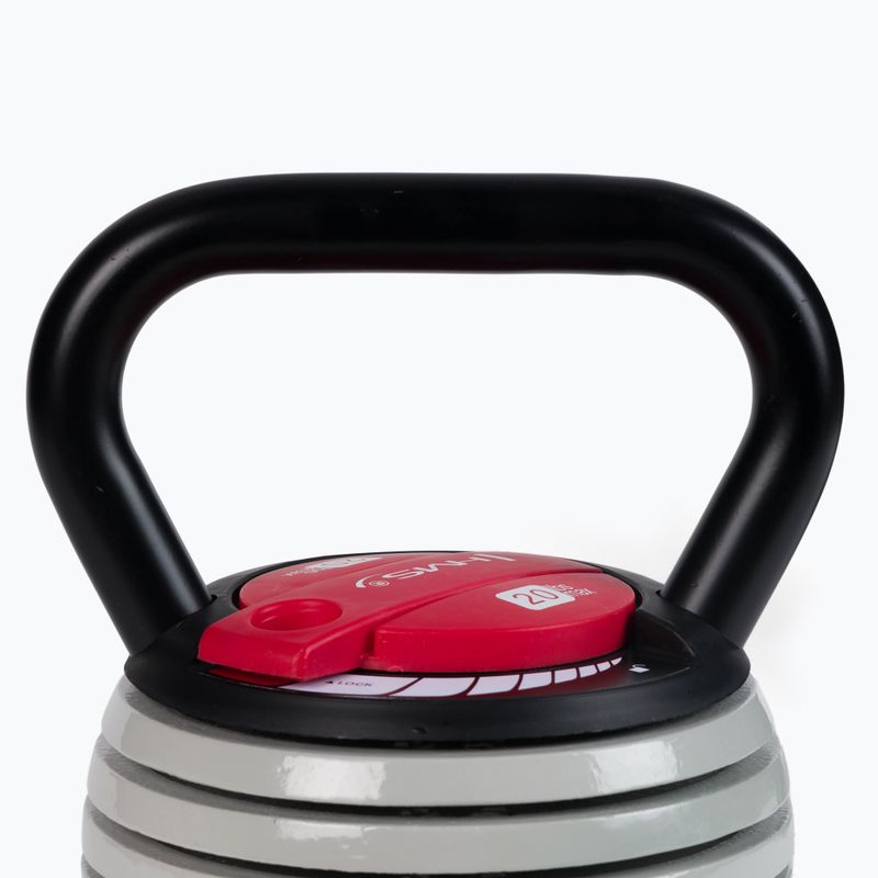 Kettlebell regulowany HMS Kr20 szary 17-64-801 4