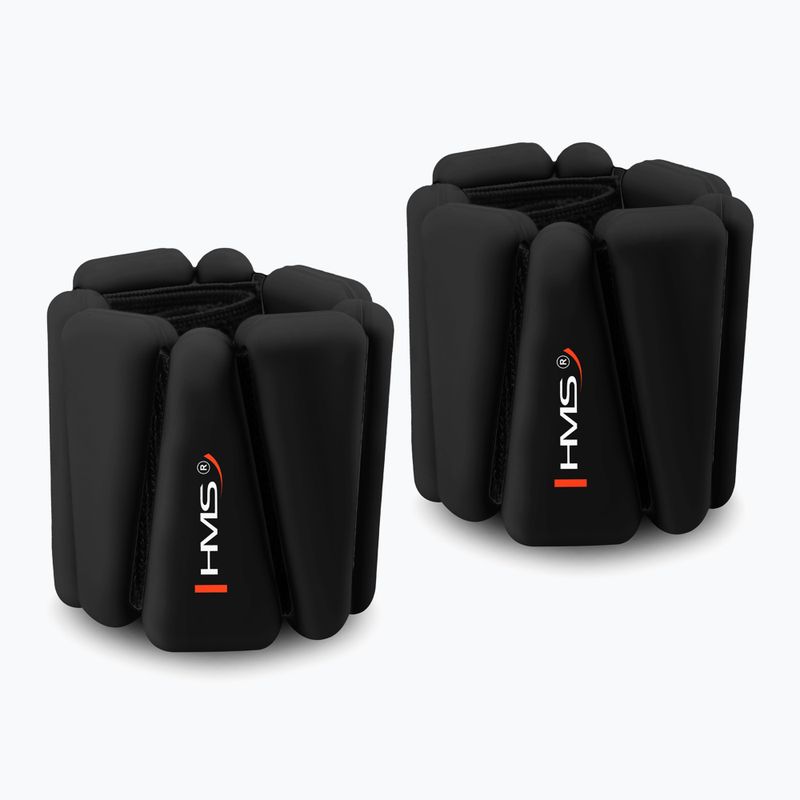 Obciążniki na kostki i nadgarstki HMS SNK01 0,5 kg 2 szt. black