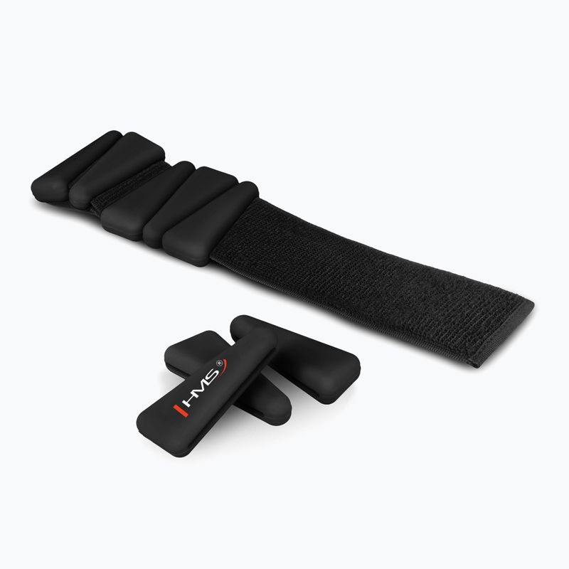 Obciążniki na kostki i nadgarstki HMS SNK01 0,5 kg 2 szt. black 3