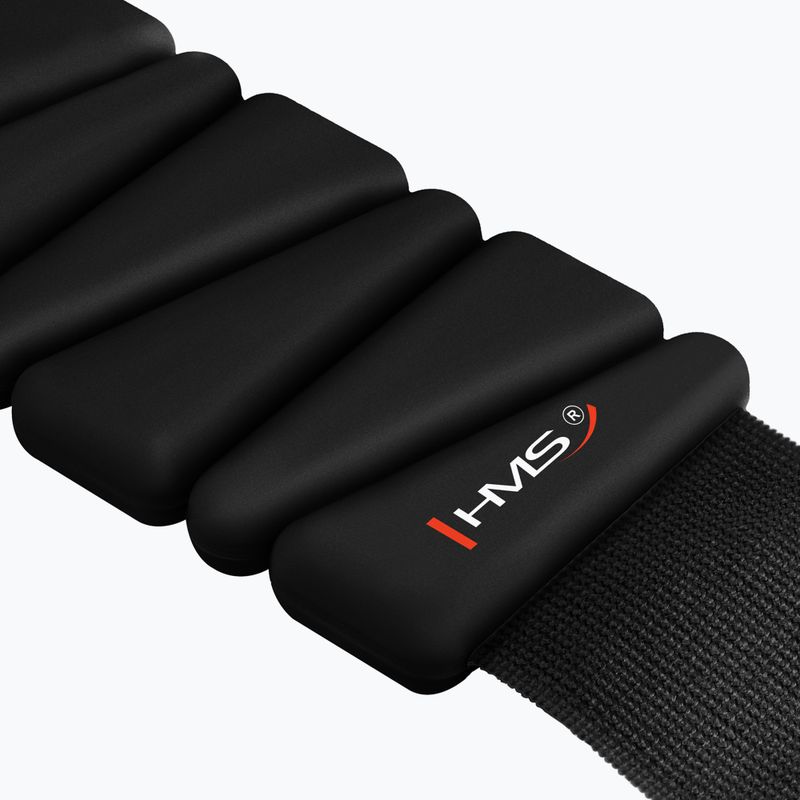 Obciążniki na kostki i nadgarstki HMS SNK01 0,5 kg 2 szt. black 4