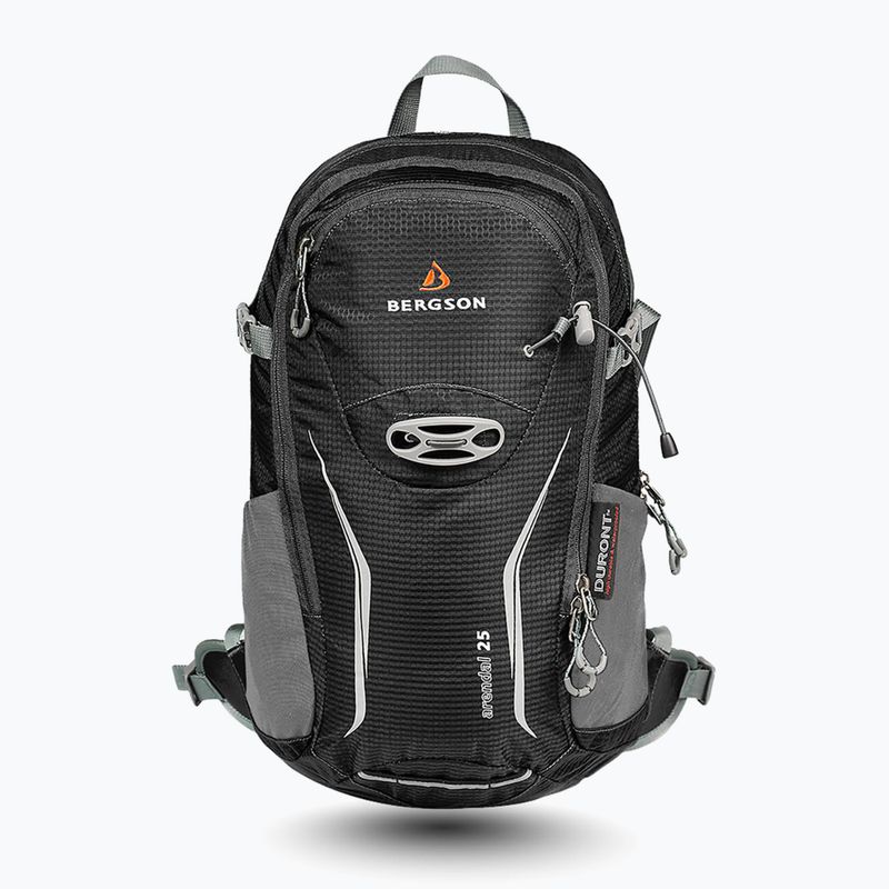 Plecak turystyczny BERGSON Arendal 25 l black/grey