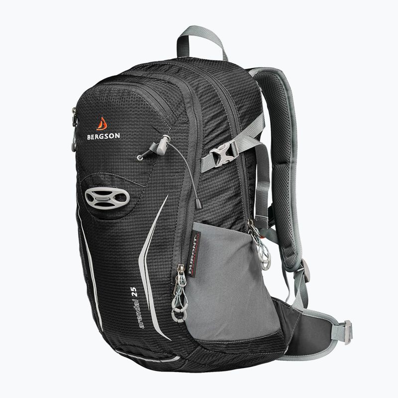 Plecak turystyczny BERGSON Arendal 25 l black/grey 2