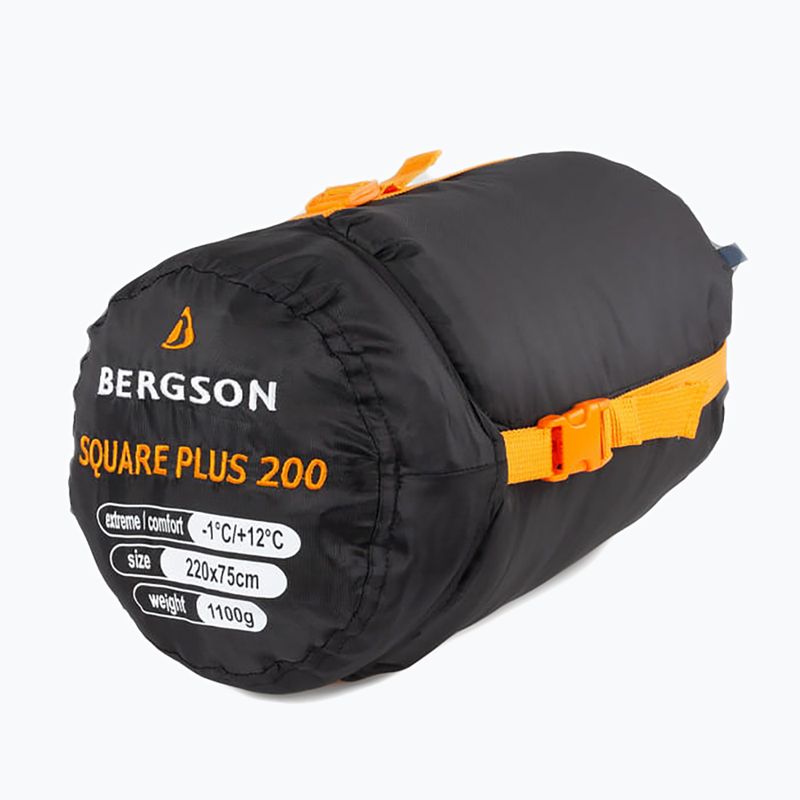 Śpiwór BERGSON Square Plus 200 dark denim 7