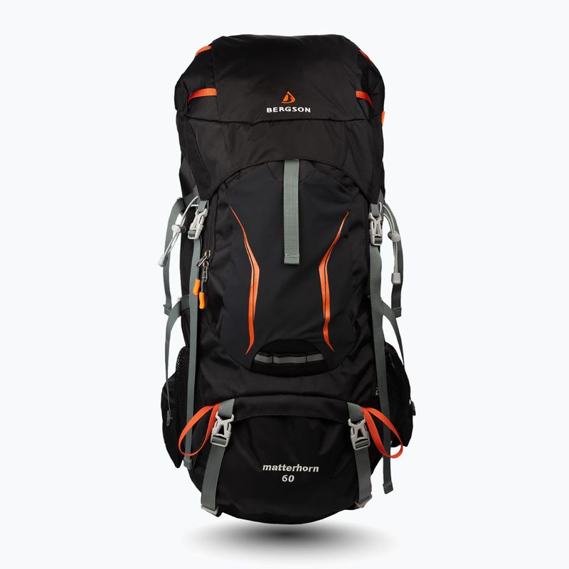 Plecak trekkingowy BERGSON Matterhorn 60 l black