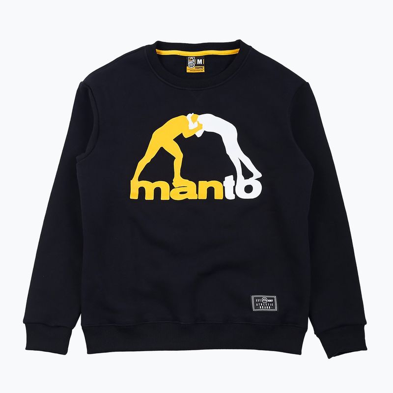 Bluza męska MANTO Classic 20 czarny