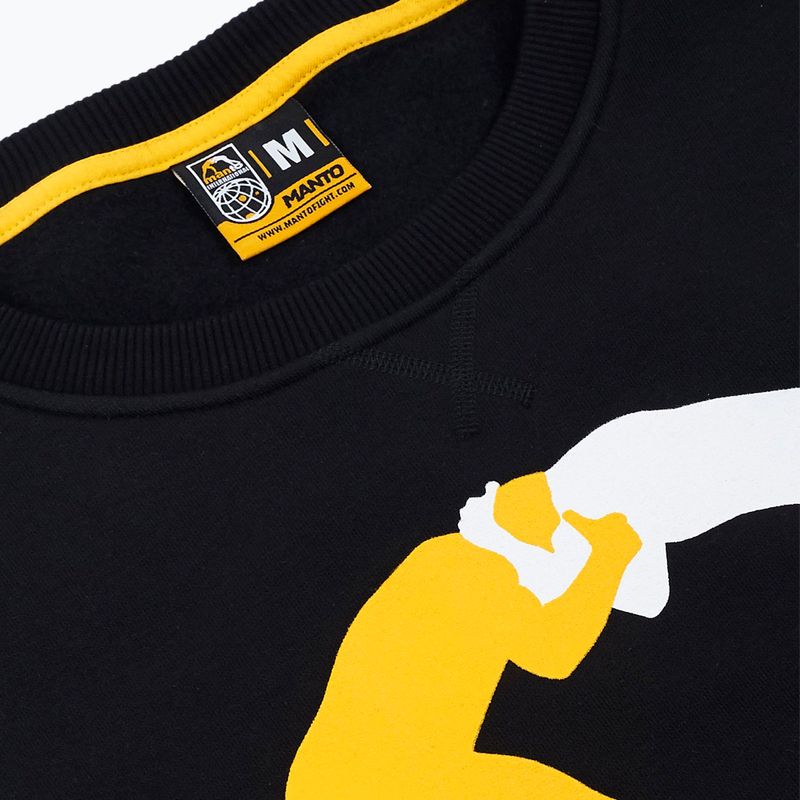 Bluza męska MANTO Classic 20 czarny 2