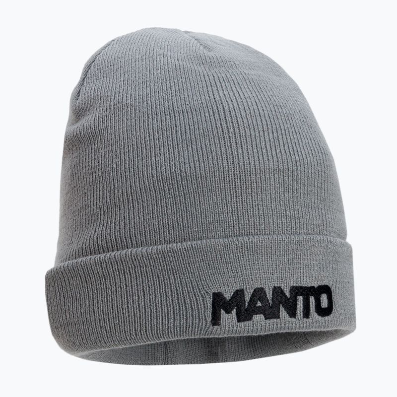 Czapka zimowa MANTO Logotype 21 szary