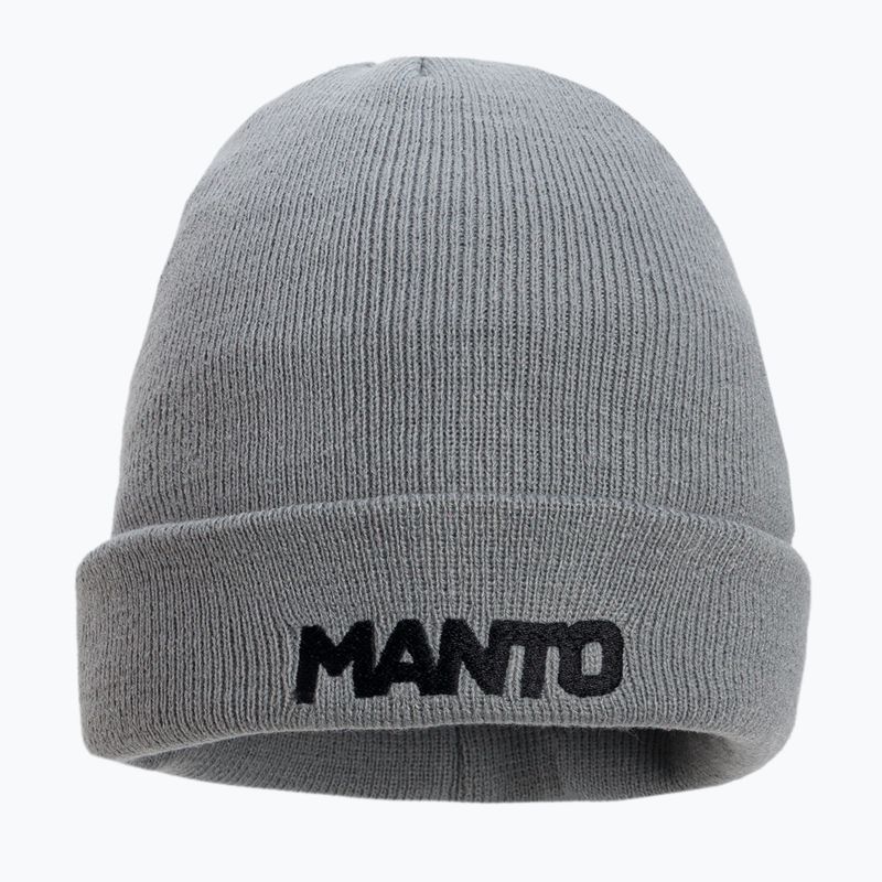 Czapka zimowa MANTO Logotype 21 szary 2