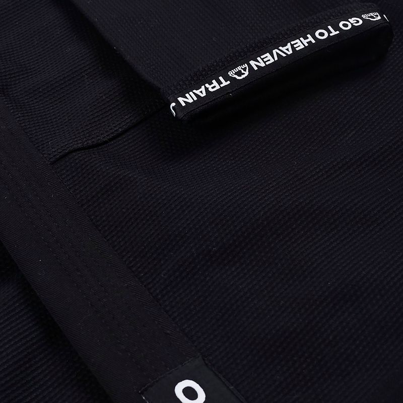 GI do brazylijskiego jiu-jitsu MANTO Heaven BJJ czarny 2