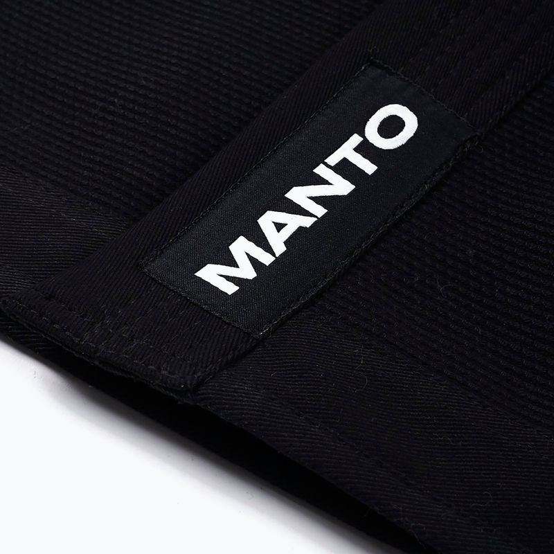 GI do brazylijskiego jiu-jitsu MANTO Heaven BJJ czarny 7
