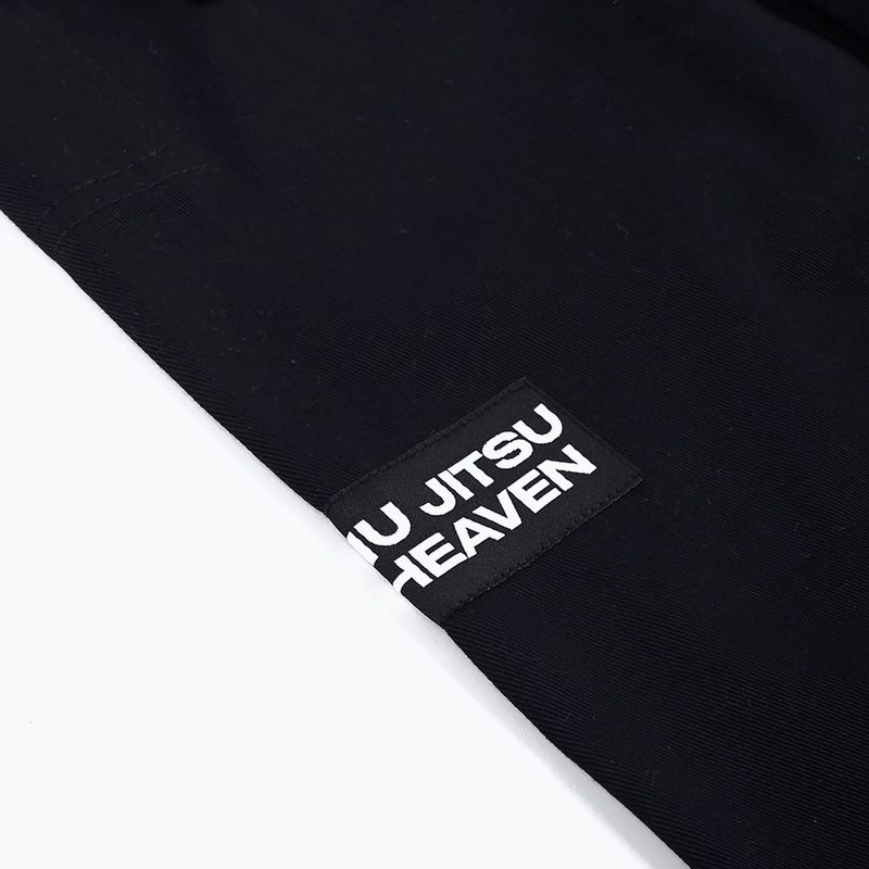 GI do brazylijskiego jiu-jitsu MANTO Heaven BJJ czarny 8